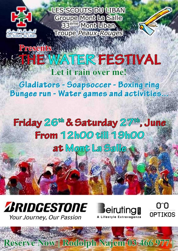 The Water Festival Les Scouts du Liban